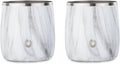 Snowfox Premium Vacuum Insulated Whiskey Rocks Glass Set of 2
