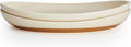 Oval Serving Platters 14.5 in Beige Porcelain - Durable Entertaining
