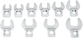GEARWRENCH 10 Pc 3/8ft Drive Metric Crowfoot Wrench Set - Tight Space