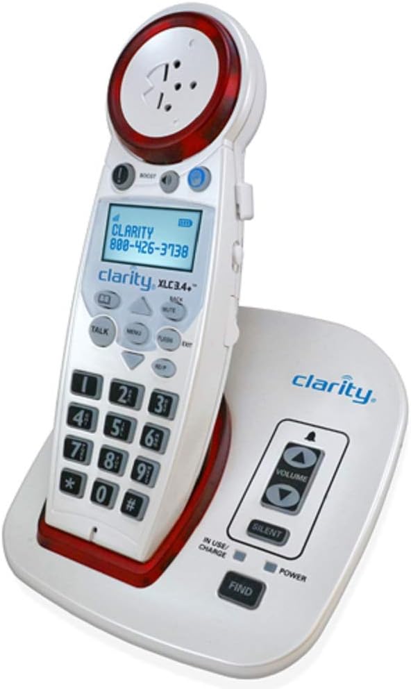 Clarity XLC3.4+ DECT 6.0 Extra Loud Big Button Speakerphone Review