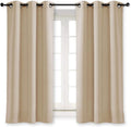 Room Darkening Blind Shade for Kids Bedroom - Biscotti Beige 42 x 63