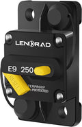 LENKRAD 250 Amp Marine Circuit Breaker Resettable 250A - Manual Reset
