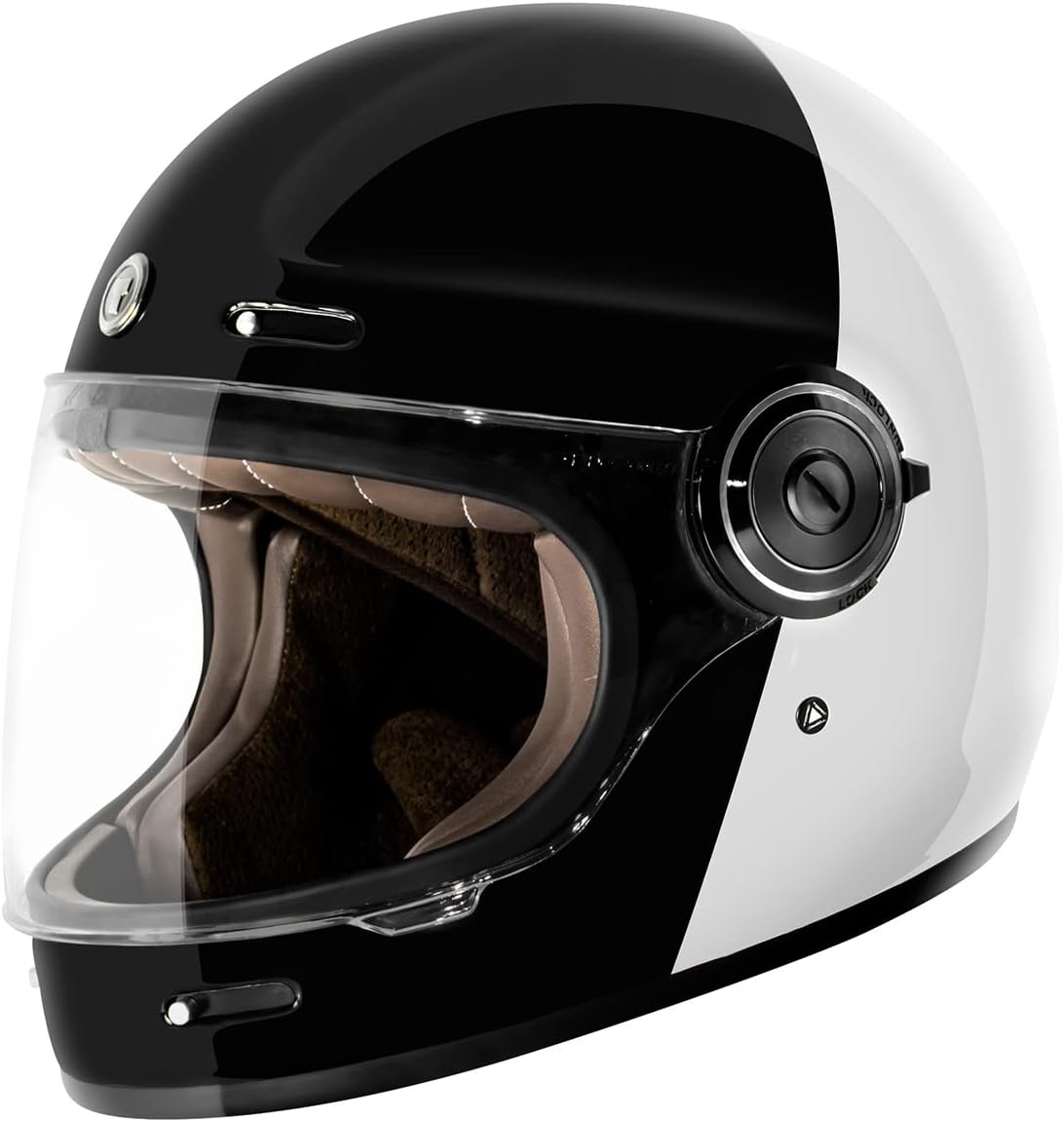 TORC T1 Fiberglass Retro Full Face Motorcycle Helmet Review