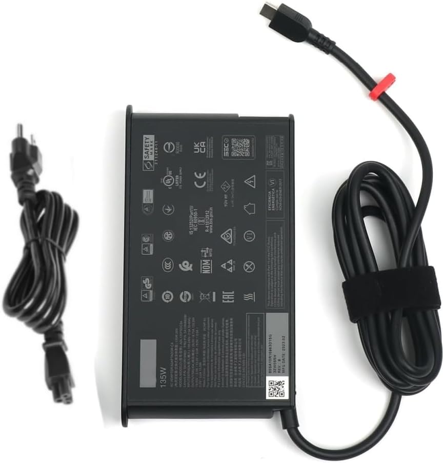 135W USB C AC Adapter Charger for Lenovo ThinkPad and IdeaPad