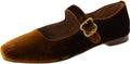 Sam Edelman Womens Michaela Mary Jane Flat - Classic Squared-Toe