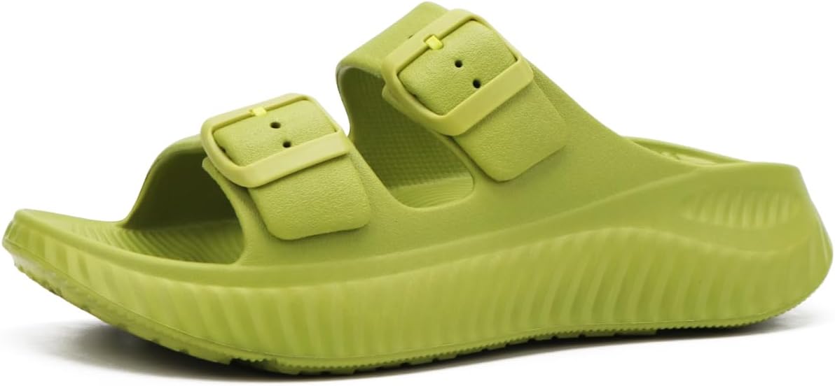 KuaiLu Womens Recovery Sandals with Arch Support for Comfort