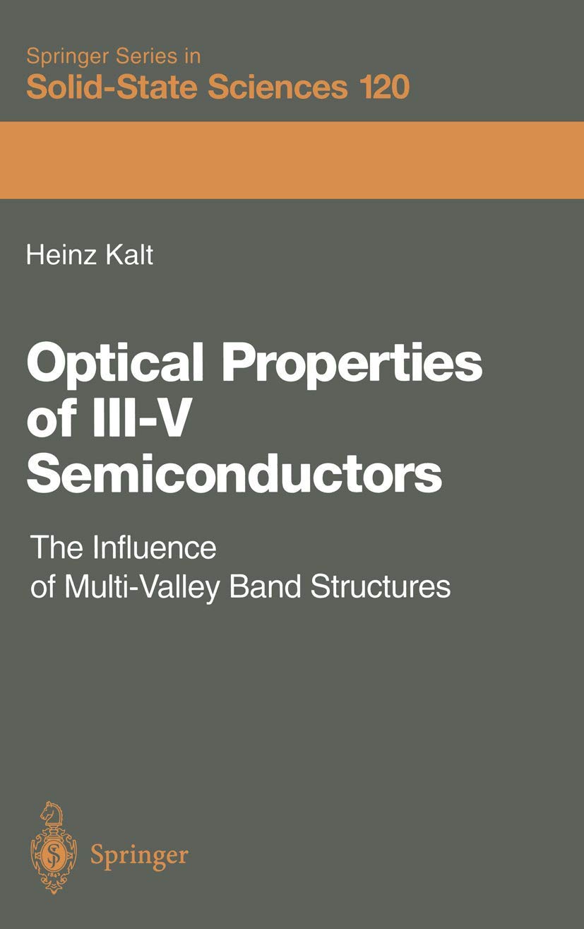 Optical Properties of IIIV Semiconductors: Multi-Valley Effects