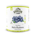 Augason Farms Freeze Dried Whole Blueberries 12 oz No. 10 Can - Long