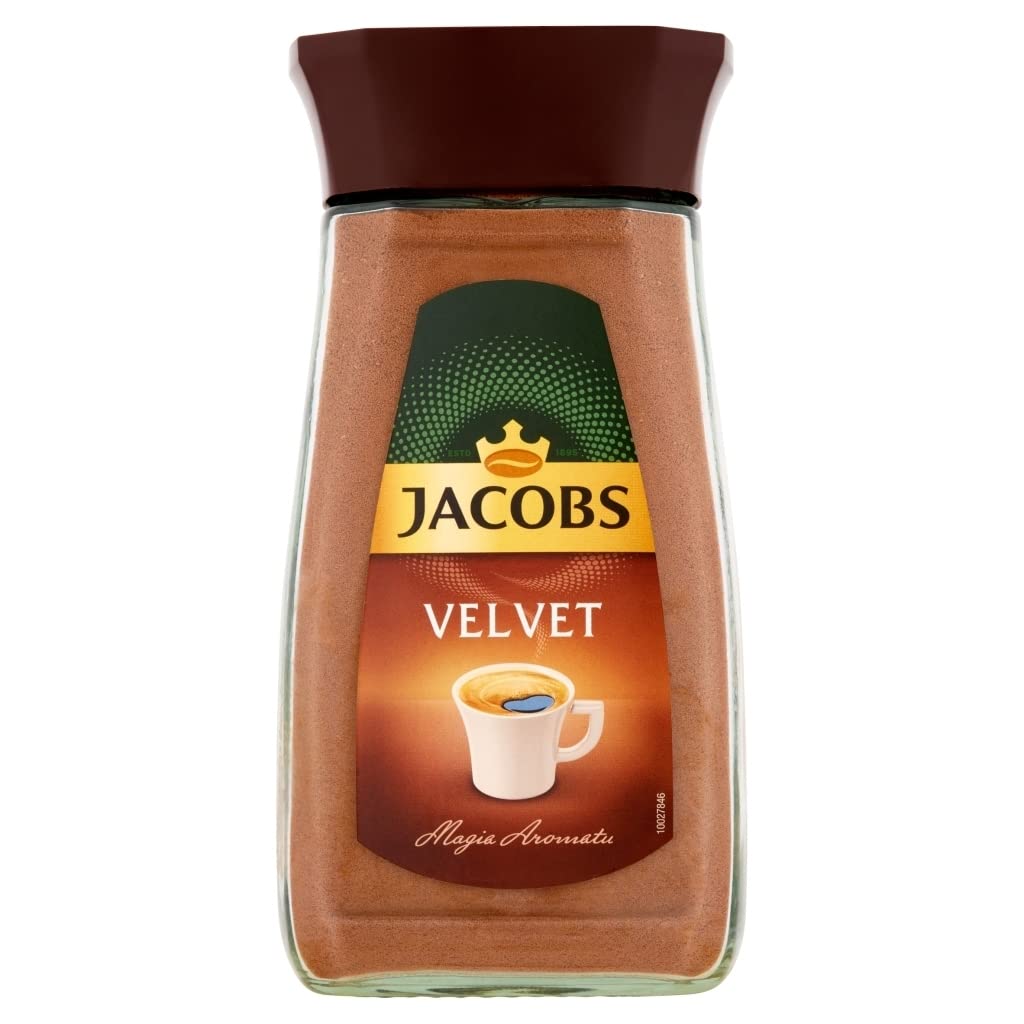 Jacobs Velvet Instant Coffee 100g - Luxurious Richness