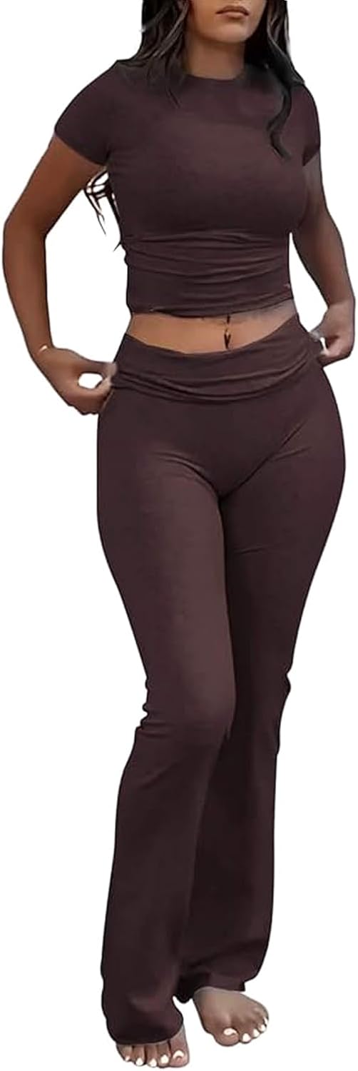 YETOWA Women's Slim Lounge Set - Comfort & Style!