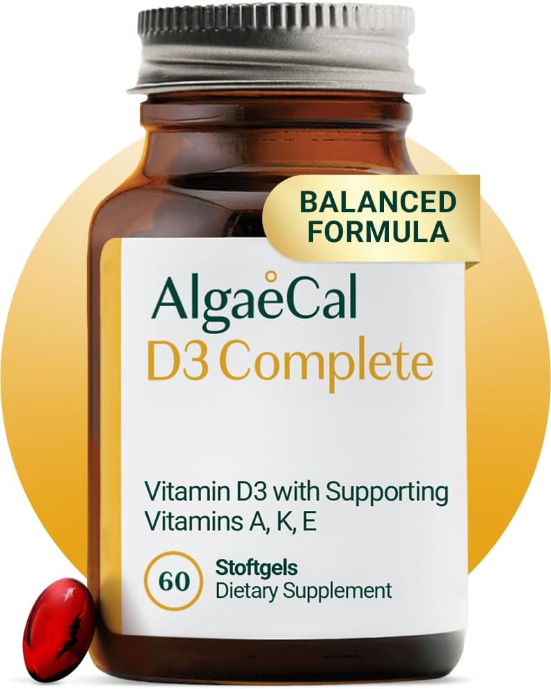 ALGAECAL 4-in-1 Vitamin D3 K2 Complete for Immune Support