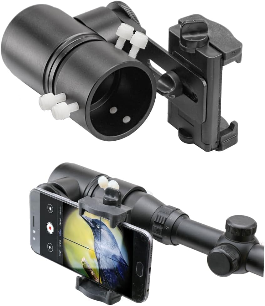 Rifle Scope Mount Camera Adapter for Hunting & Birding Use