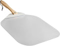 Chef Pomodoro Aluminum Metal Pizza Peel for Easy Baking
