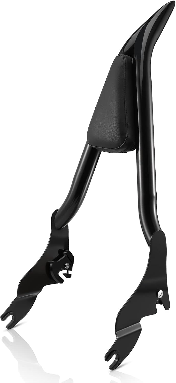 Detachable Sissy Bar for Harley Touring 28in Backrest 2009-2025
