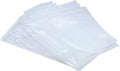 8in x 10in Resealable 4Mil Clear Poly Bags 200 Pack - Heavy Duty