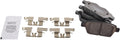TRQ Rear Brake Pads Ceramic Compatible with 2006-2013 Sedans - Quiet