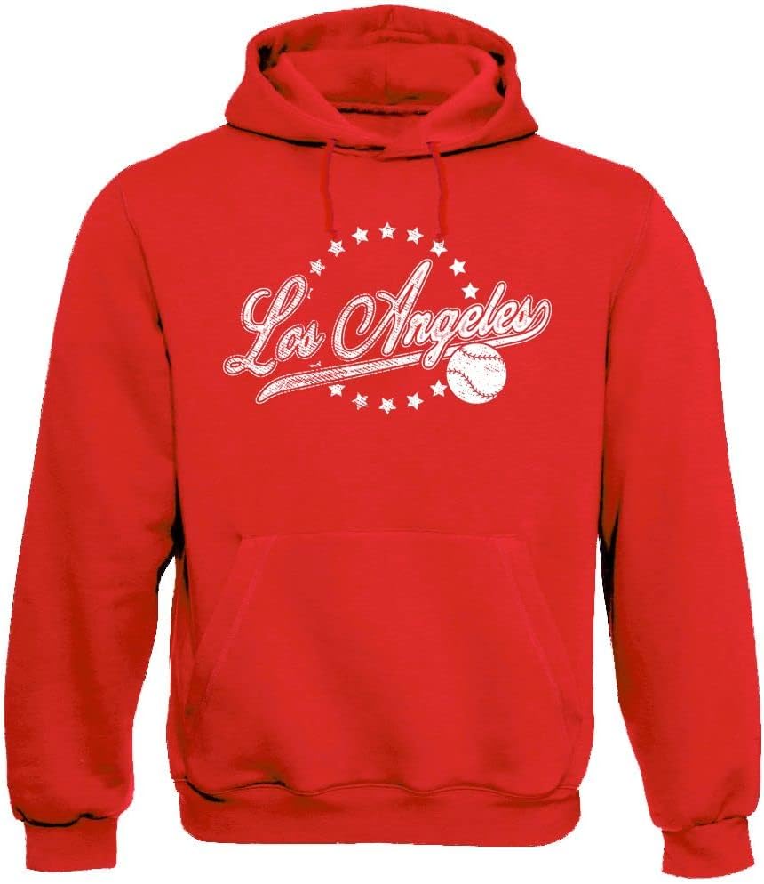 Xtreme Apparrel Team Vintage Style Hoodie for Baseball Fans