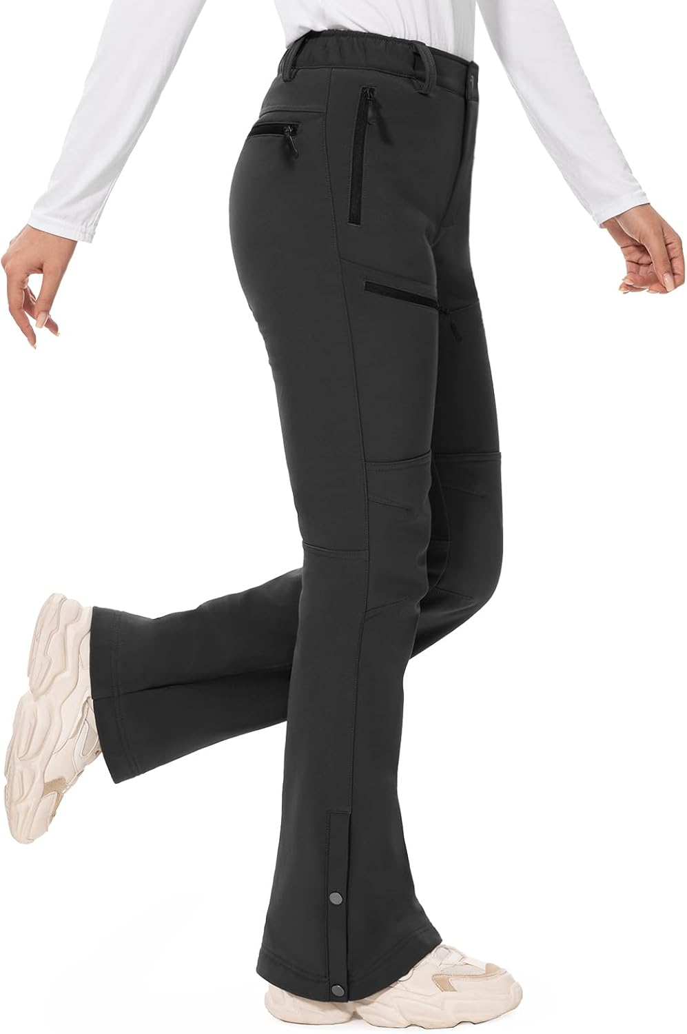 Hiauspor Womens Snow Pants for Winter Hiking and Skiing