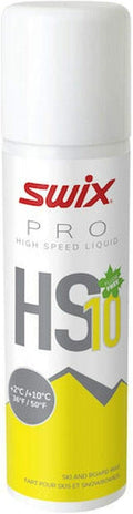 Swix HS10 Yellow Ski Glide Wax - Fluoro-Free Speed Boost!