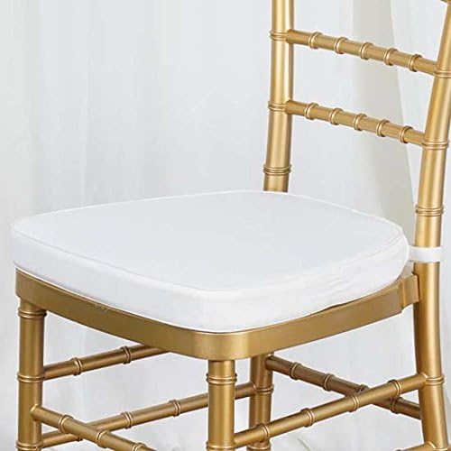 Ivory Chiavari Chair Cushion for Wood Resin Chairs - 2in Thick