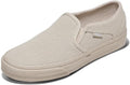 Vans Women's Asher Leather Low Top Sneakers - Slip-On Comfort