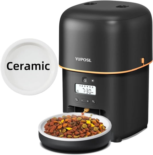 Automatic Cat Feeder with 2L Capacity for Timed Feeding