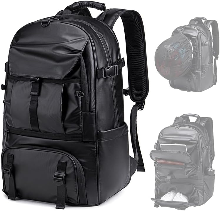 50L to 80L Expandable Sports Backpack for Travel and Work