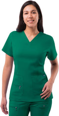 Adar Pro Scrubs for Women Elevated V-Neck Scrub Top (Style JWG9)