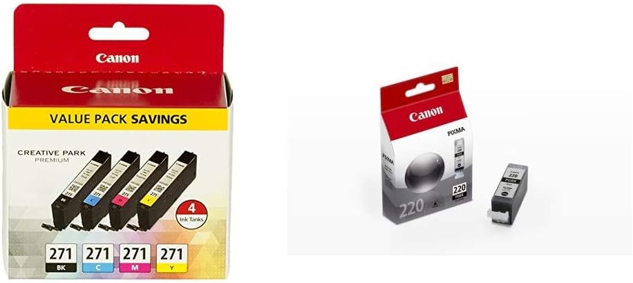 Canon CLI-271 Value Pack with PGI-220 Black Ink Tank Review