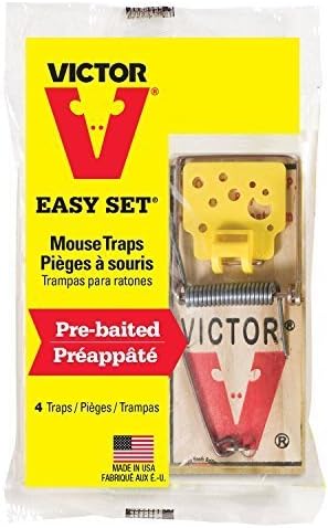 12-Pack Victor Mouse Traps - Easy Set for Effective Results!