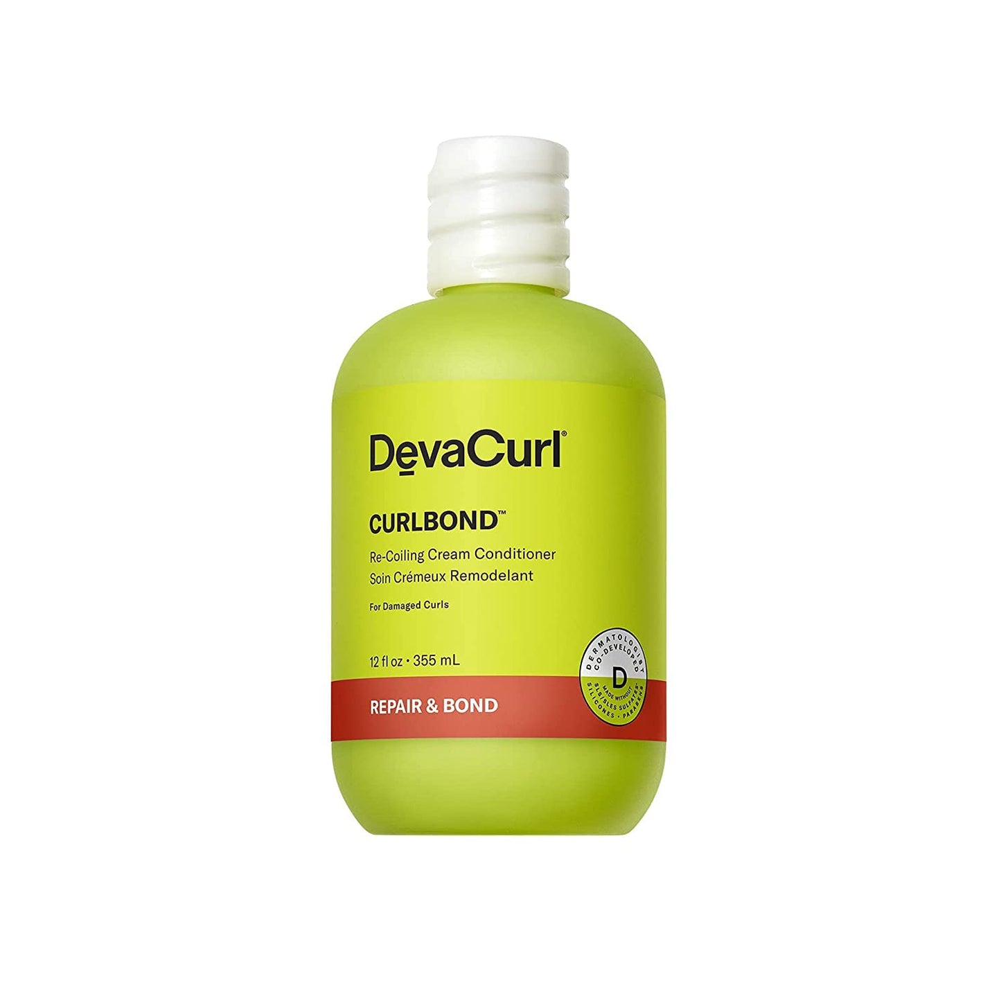 DevaCurl CurlBond Re-Coiling Cream Conditioner for Stronger Curls
