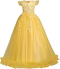 Exquisite Flower Girls Maxi Dress for Weddings and Important Days