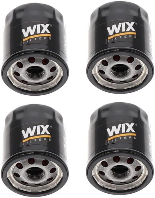 Pack of 4 WIX 51394 Spin-On Lube Filters for Engine Care