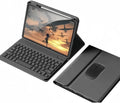 iPad Air 11 in M2 Keyboard Case Mouse - Black Cute Detachable