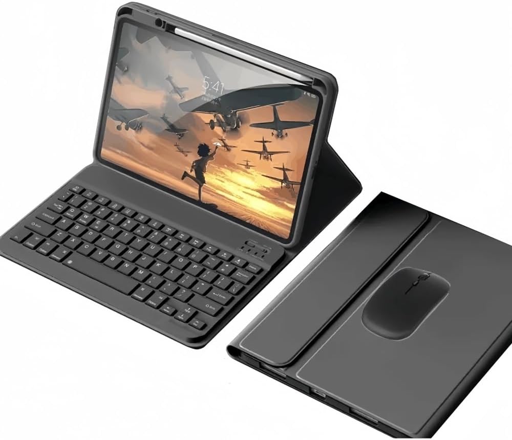 Keyboard Case Mouse Compatible with iPad Air 11 inch M2 2024