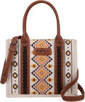 Wrangler Aztec Tote Bag for Women - Boho Shoulder Handbag