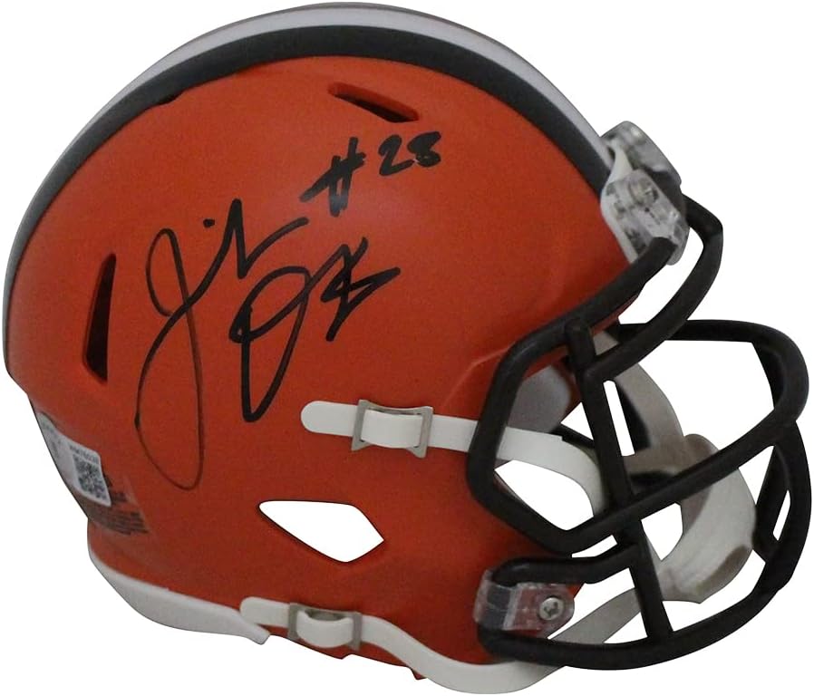 Jeremiah Owusu-Koramoah Signed Cleveland Browns Mini Helmet