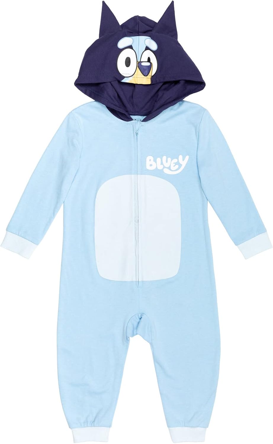 Bluey Zip Up Cosplay Coverall for Infants to Big Kids Sizes