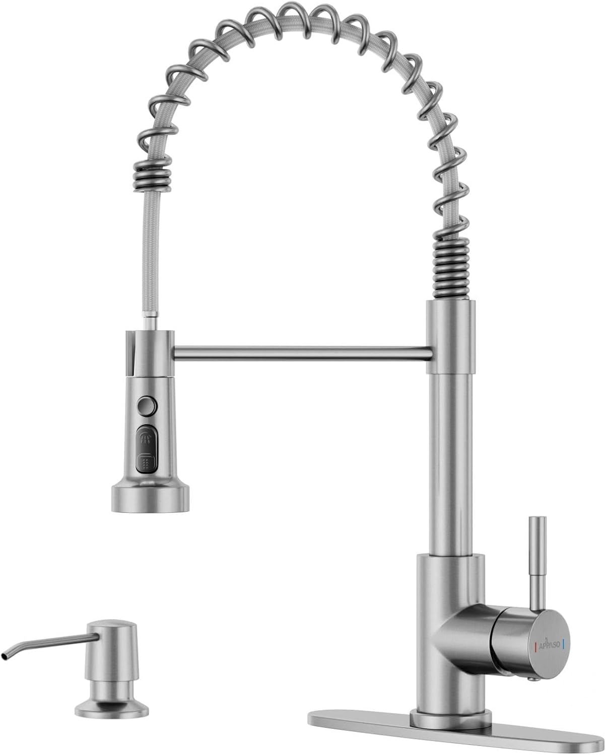3-Mode Kitchen Faucet with Soap Dispenser for Modern Kitchens