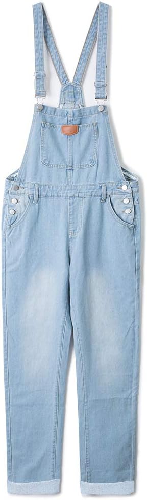 AvaCostume Women's Adjustable Strap Ripped Denim Overalls Review