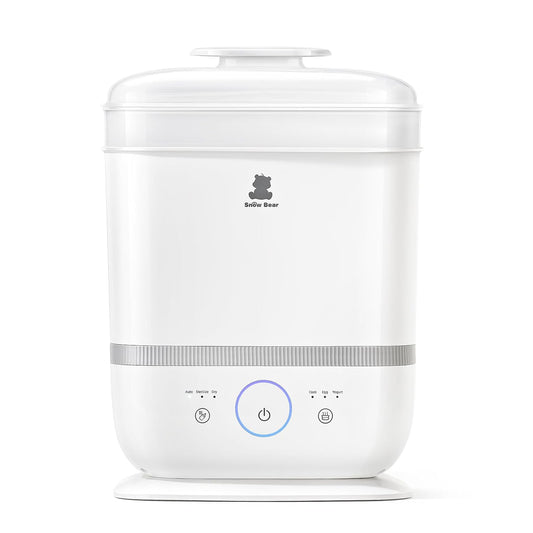 Snow Bear Baby Bottle Sterilizer and Dryer: 6-in-1 Essential