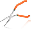 9 in Pistol Grip Long Nose Pliers with Crimper and Cutter - Long Reach