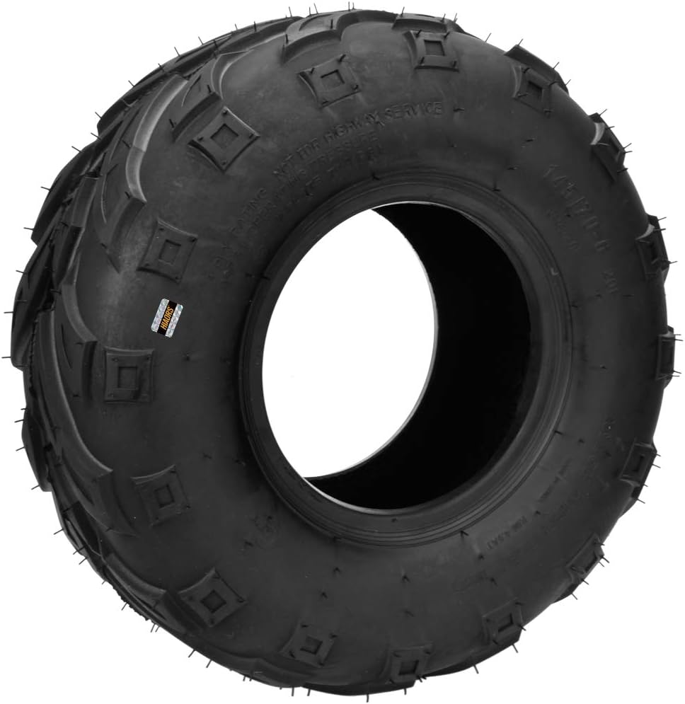 145/70-6 Tubeless Tire for Coleman Mini Bikes and Go Karts
