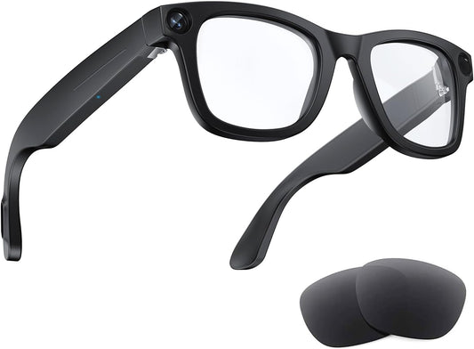 AI Smart Glasses with Camera for Travel and Vlogging Needs