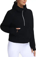 Dragon Fit Women Half Zip Hoodies for Stylish Comfort and Fit