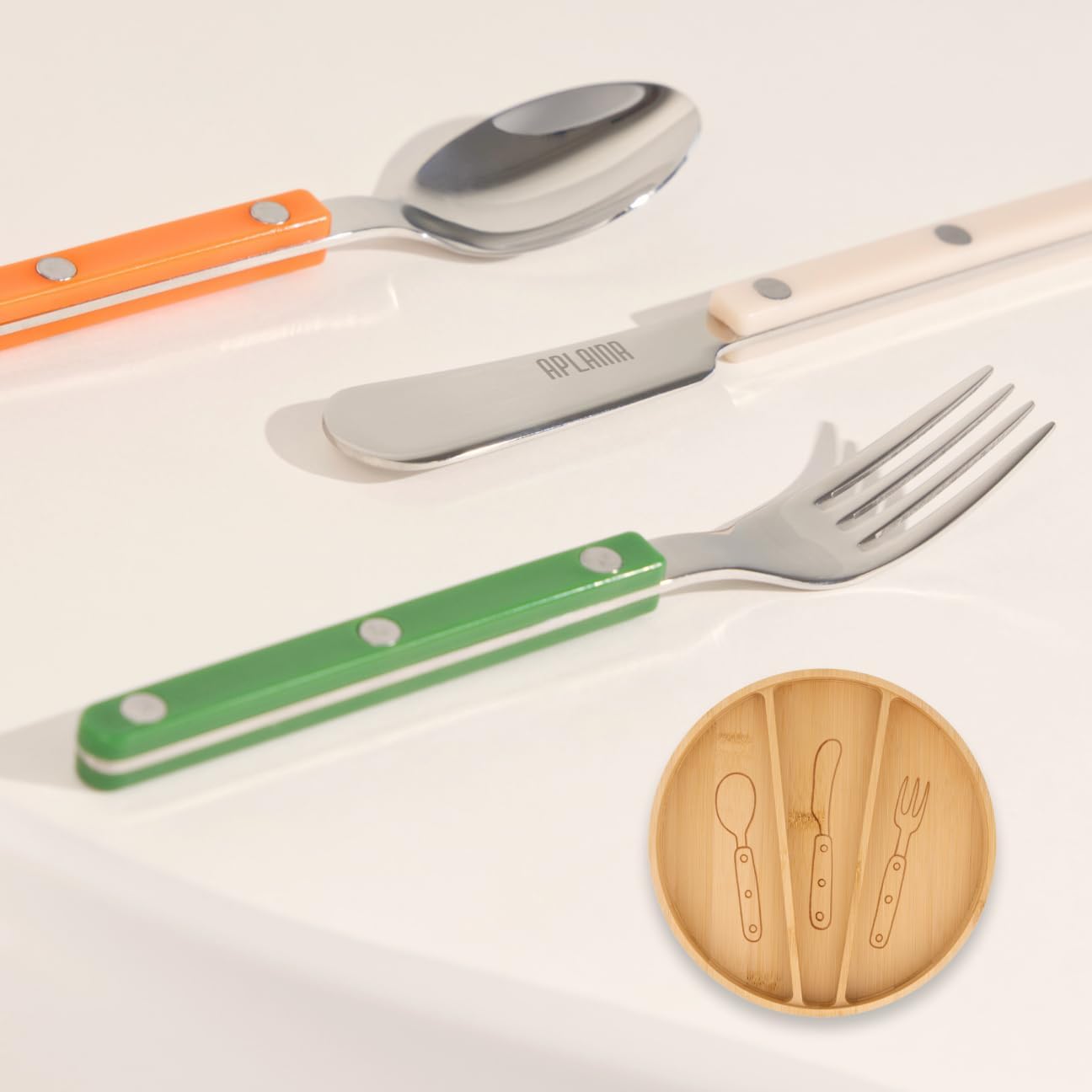 Kids Silverware Set for Toddlers - Safe Stainless Steel Utensils