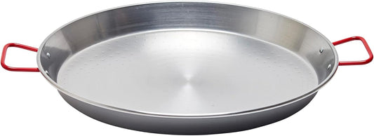 Garcima 17-Inch Carbon Steel Paella Pan for Authentic Cooking