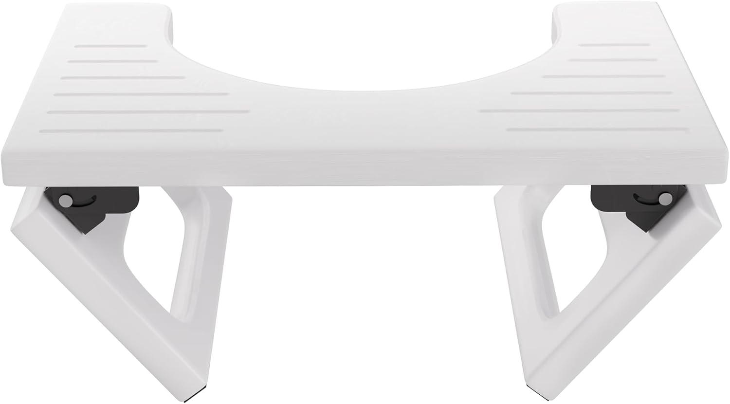 Bamboo Toilet Stool for Adults - Foldable Poop Stool Design