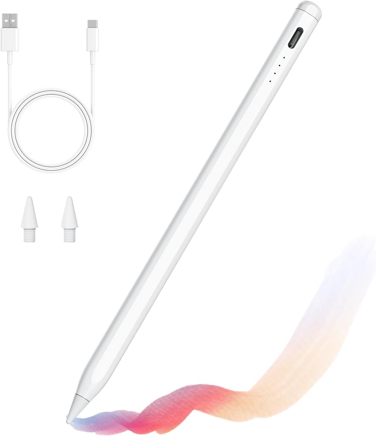 Stylus Pen for iPad with Palm Rejection & Fast Charge Features