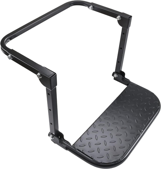 Folding Heavy Duty Tire Step for Truck, SUV and RV Use